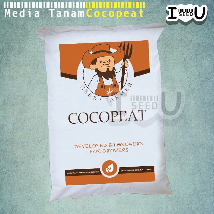 Cocopeat Media Tanam Organik Premium - Geek Farmer