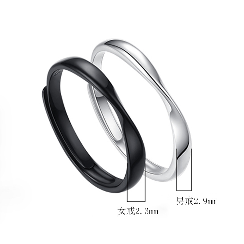 [Ready Stock]Fashion Personality Couple Ring