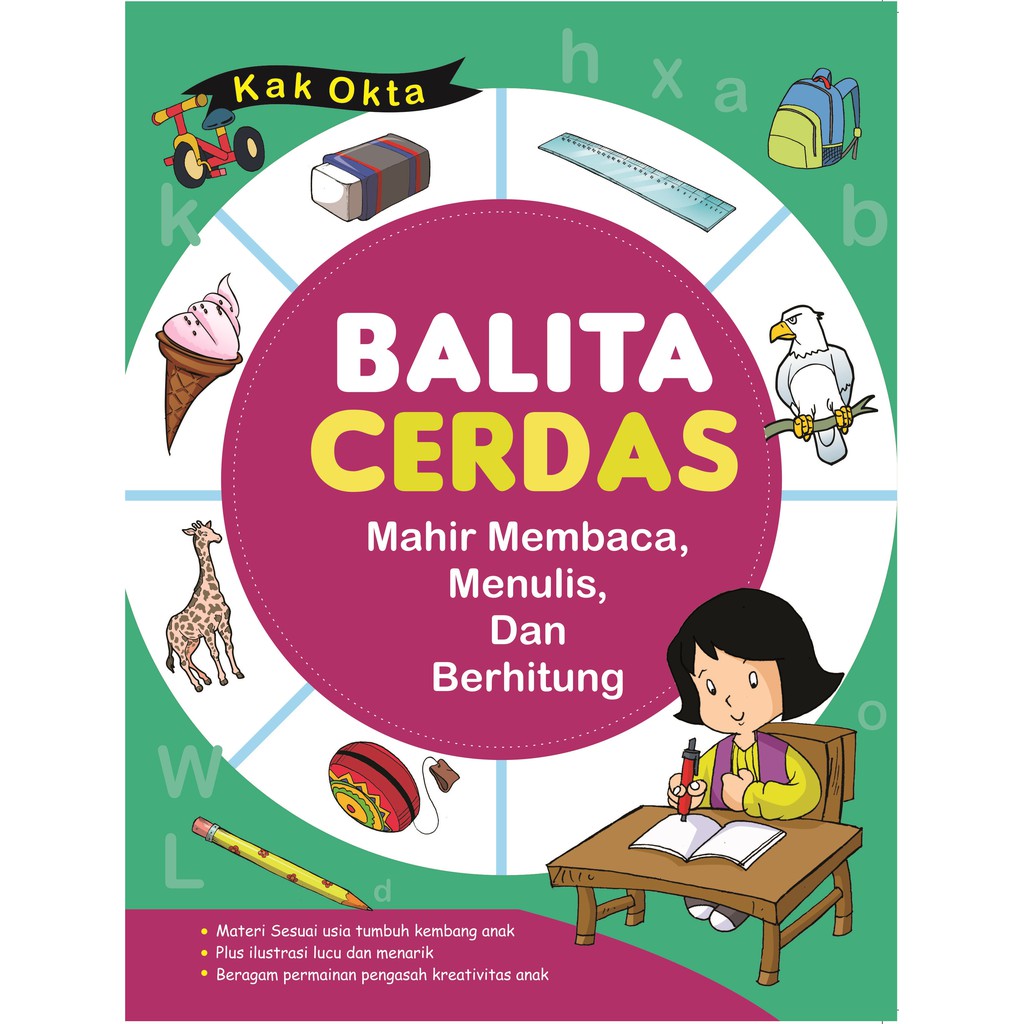 

Buku Balita Cerdas Mahir Membaca, Menulis, Dan Berhitung