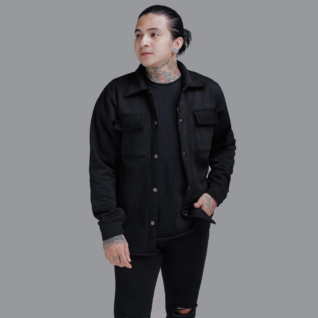 SHACKET JACKET PLEECE / JAKET PRIA ORIGINAL INSTINCT