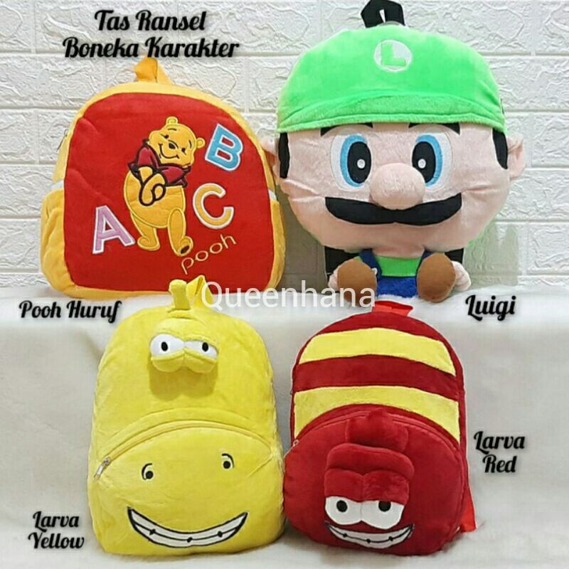 TAS RANSEL BONEKA KARAKTER JUMBO TINGGI 40cm