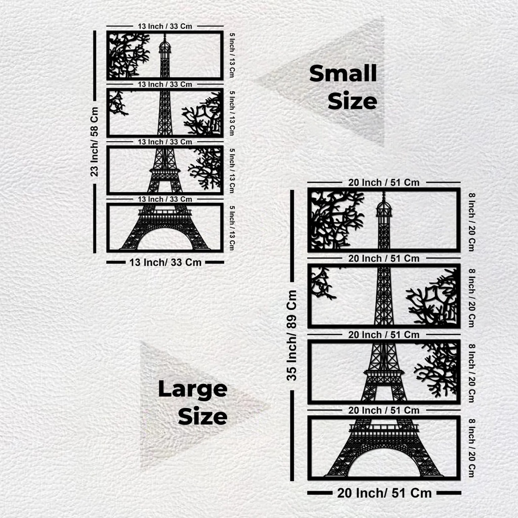 Paris wall decoration plywood |Beautiful Eiffel Tower