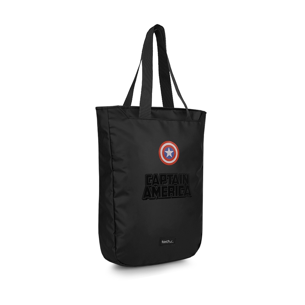 TORCH Depok Captain America 2 - Office Tote Bag - Captain Shield Daegok Black