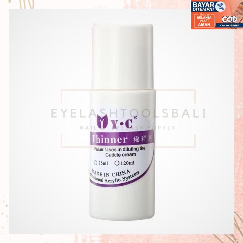 THINNER MYC 75 ML NAIL ART