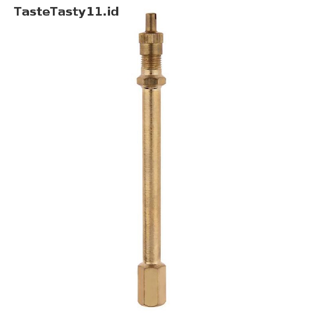 【TasteTasty】 Tire Valve Stem Brass Tire Valve Extension Straight Bore For Motorcycle Car .