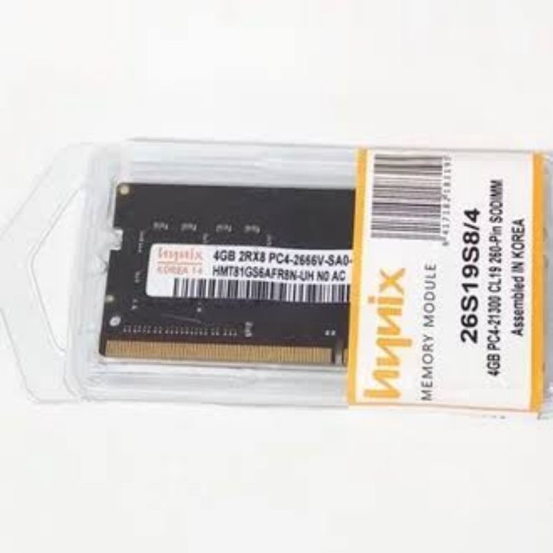 Memory RAM 4GB DDR4 PC 2666 longdimm - memory ram Komputer/PC 4GB DDR4