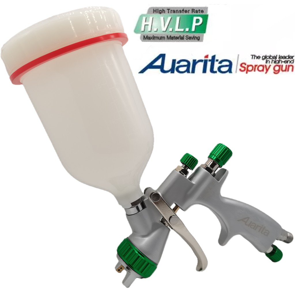 Auarita HVLP H899 Air car spray gun for paint HVLP Gravity Feed HVLP dengan Nozzle 1.3mm spray paint