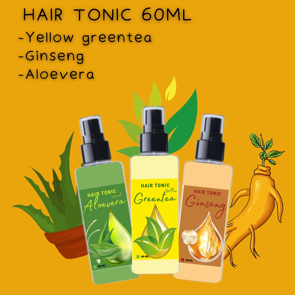 Bpom hair tonic 3 varian murah Penumbuh rambut