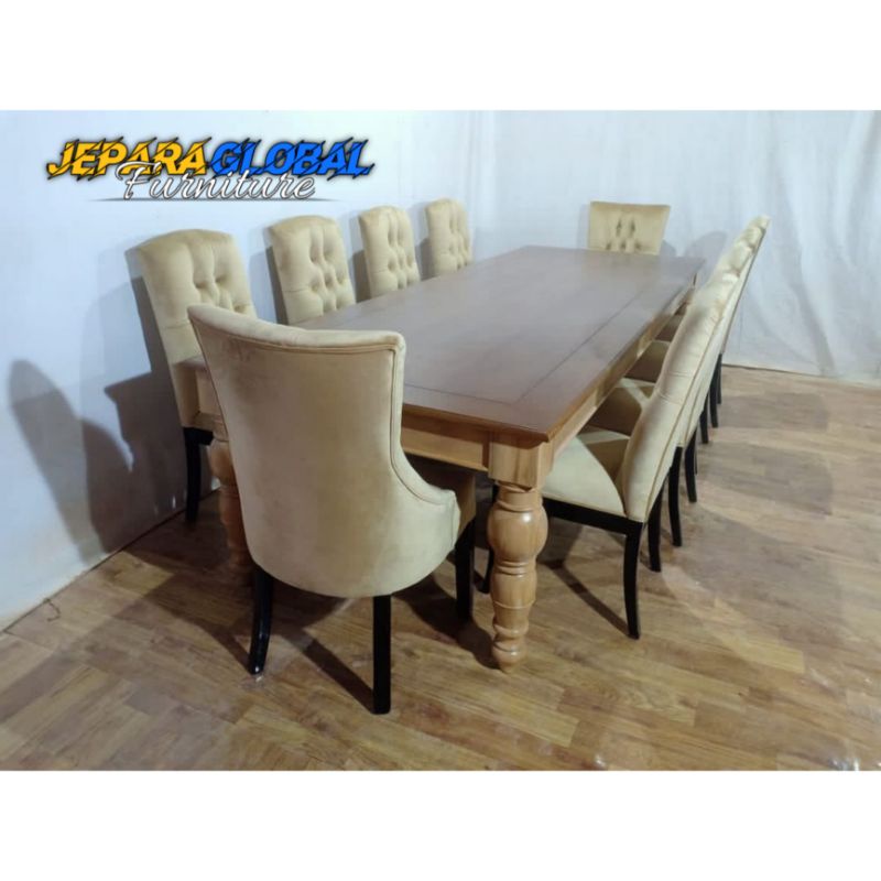 Kursi makan europa 10Kursi jok meja jati (meja makan minimalis,kursi makan ukir,meja antik jati )