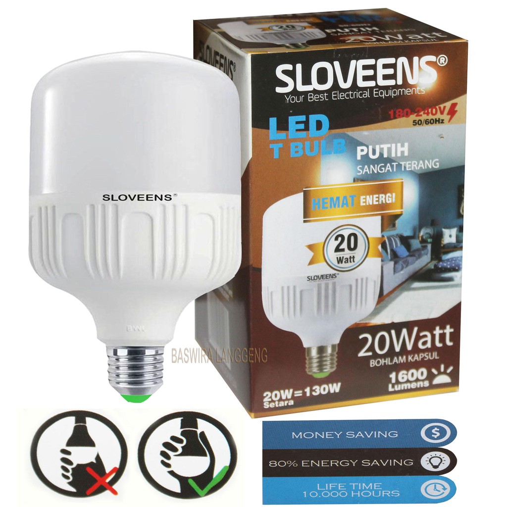 Lampu Led Lumment Lite / laku-laku 20Watt 20W energy saving bulb putih daylight