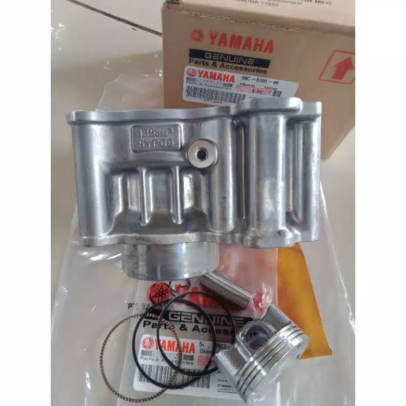 BLOK SEHER SET JUPITER MX 135 CC SET RING PISTON 50C/5YP