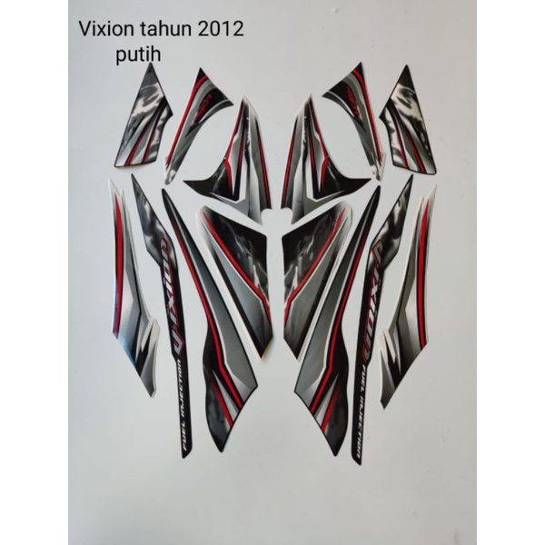 STRIPING VIXION OLD 2012 PUTIH