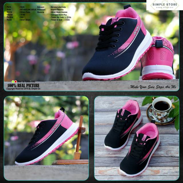 SEPATU SPORT&RUNING WANITA ADELINE By ANDO