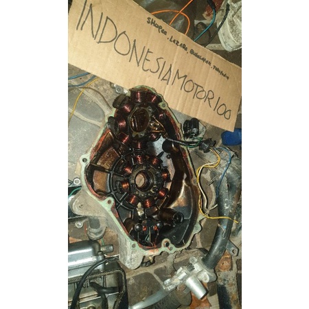 spul spin 125 original kondisi sangat bagus..sudah di tes dicopot dari motor hidup