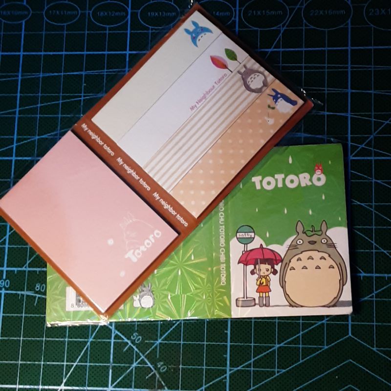 

Sticky note Memo tempel Kertas memo catatan model Totoro