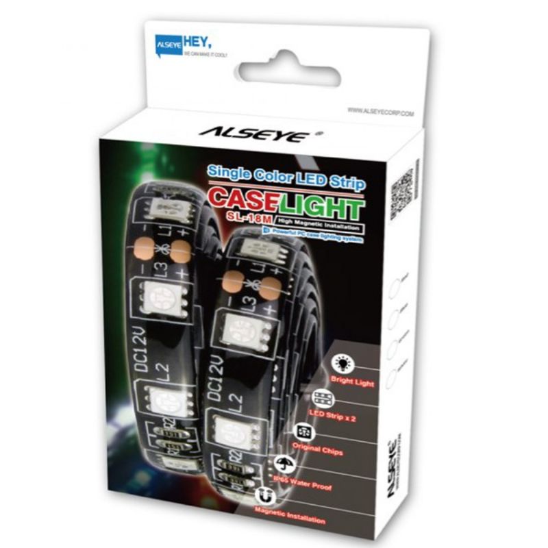 ALSEYE SL-18M LED STRIP FOR PC CASE 2 PCS