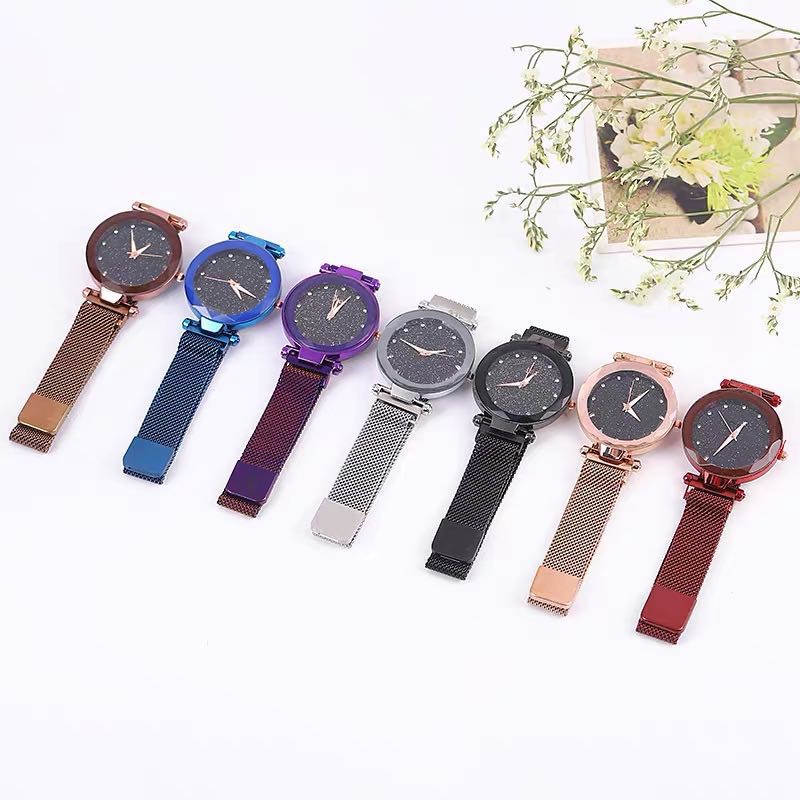 ✅[COD] Jam Tangan Wanita Jam tangan Analog IMport Jam Magnet RantaI Jam Munrah Harga Grosir W04 W30