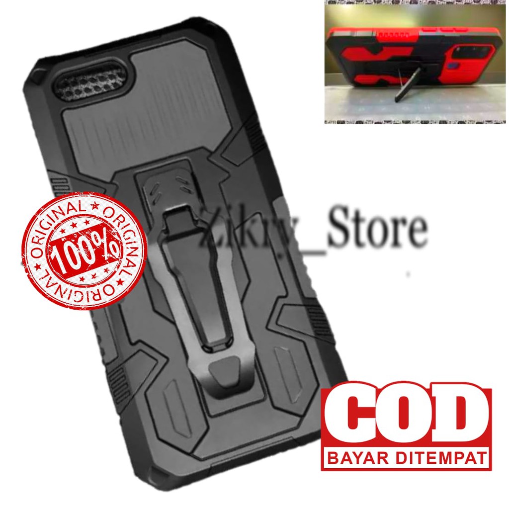 CAse XIAOMI REDMI 6A CASING STANDING BACK KLIP HARD CASE ROBOT NEW COVER