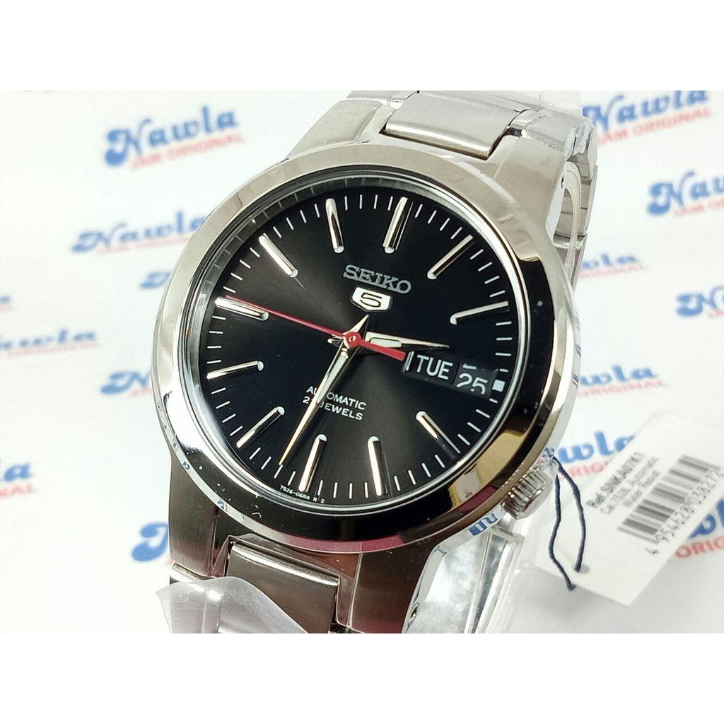 Seiko 5 Automatic SNKA07K1 Black Dial | Jam Pria SNKA07