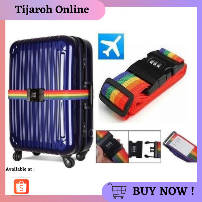 Sabuk Koper Lynx Luggage Belt Strap Tali Pengaman Koper
