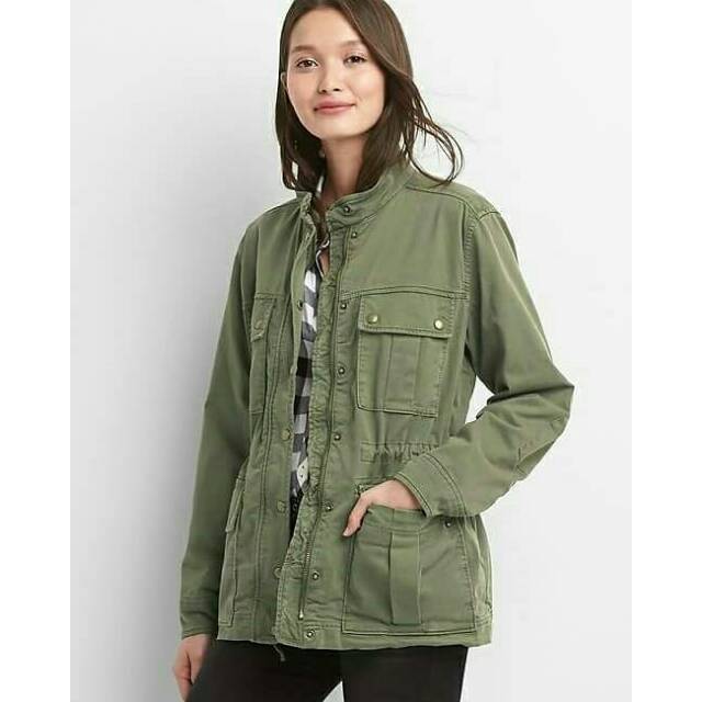 Gap dye utility jacket