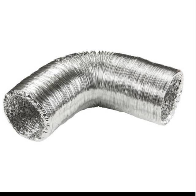 10 meter pipa exhaust aluminium 10"/flexible pembangunan ventilasi udara 10 inchi | AC