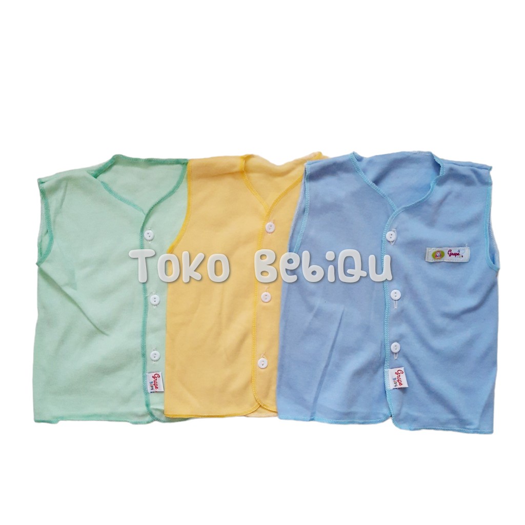 Baju Kutung Polos Bayi Baru Lahir Dobel PE