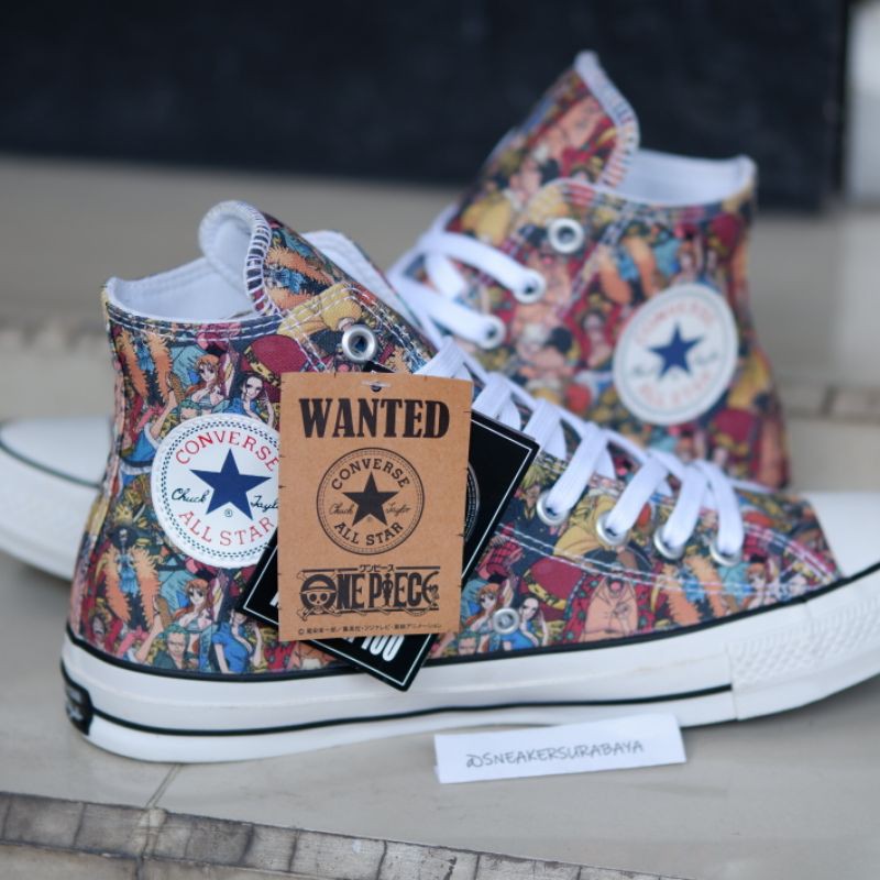 One Piece x Converse Chuck Taylor 100th Hi