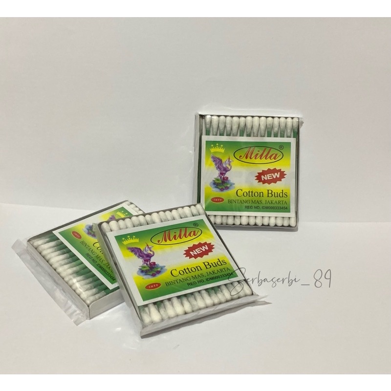 cotton buds dewasa korek kuping kapas pembersih kuping telinga