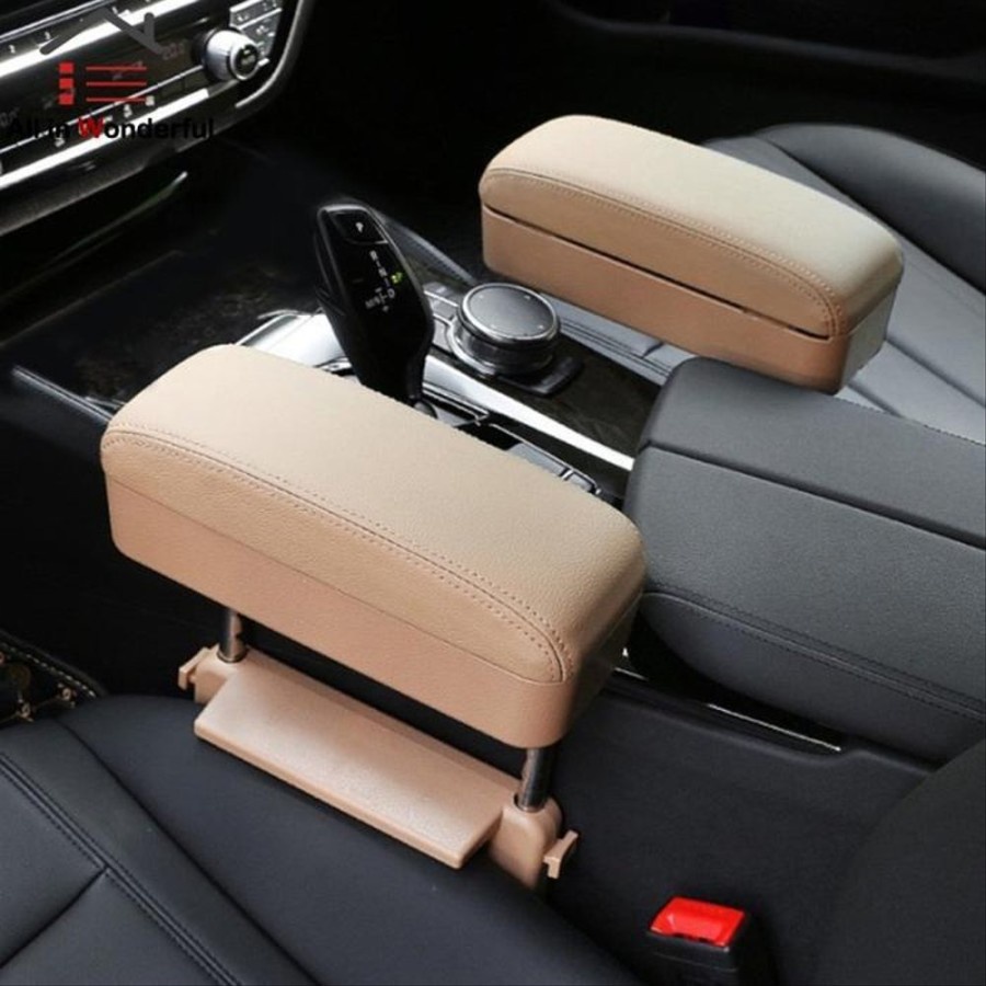 Car Seat Gap Armrest Sandaran Bantal Tangan Organizer Celah Rak Arm Rest Jok Mobil