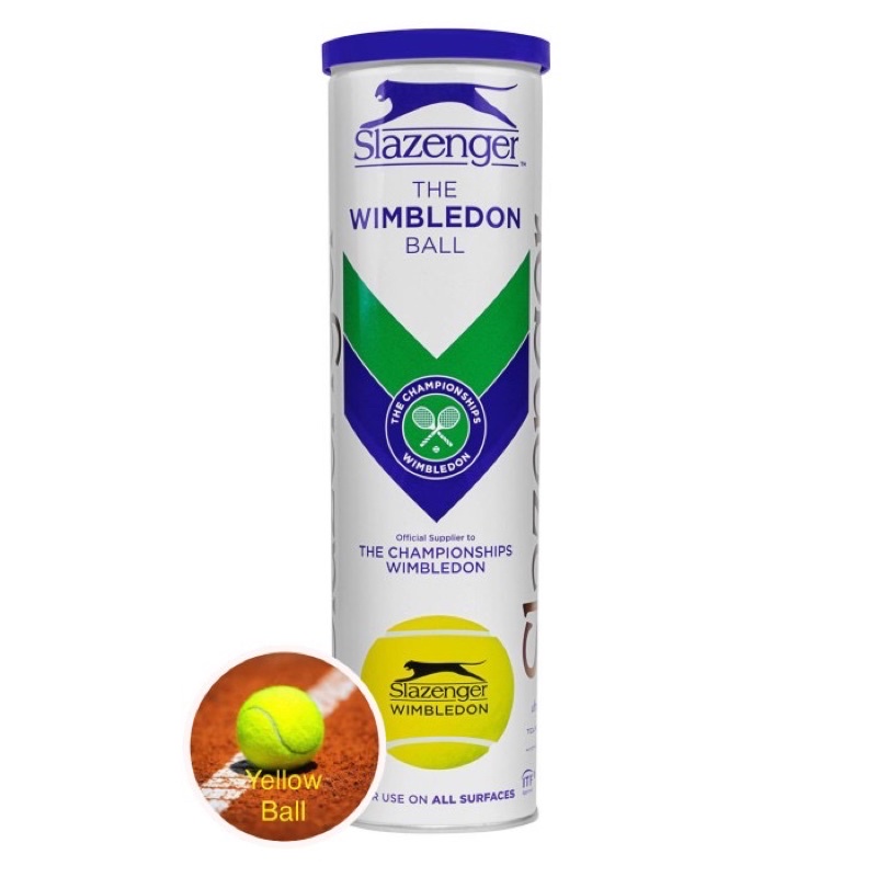 Bola tenis Slazenger Wimbledon isi 4 (tennis ball)