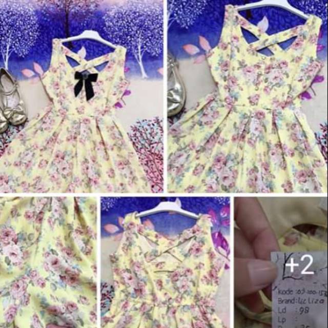 liz lisa jumpsuit kuning pesanan