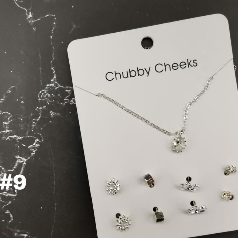 ➰CKK➰Kalung Anting Set FA05 Fashion Wanita Korea Aksesoris Murah-#9