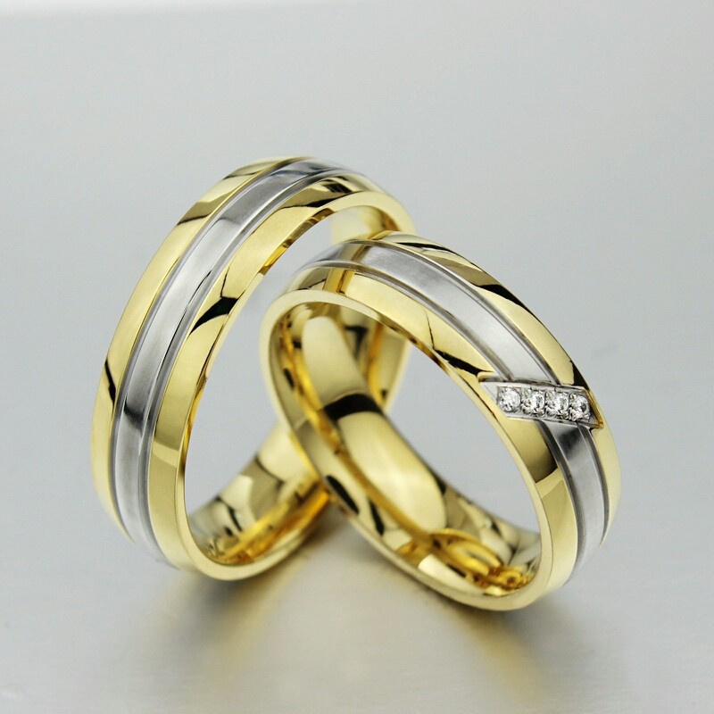 SALE / OBRAL Cincin Couple / Tunangan / Nikah / Pasangan / Titanium C016 Anti karat