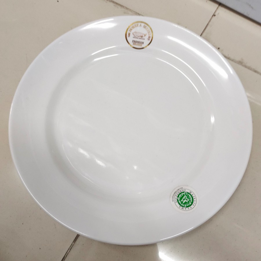 piring ceper 9" putih horeka golden dragon