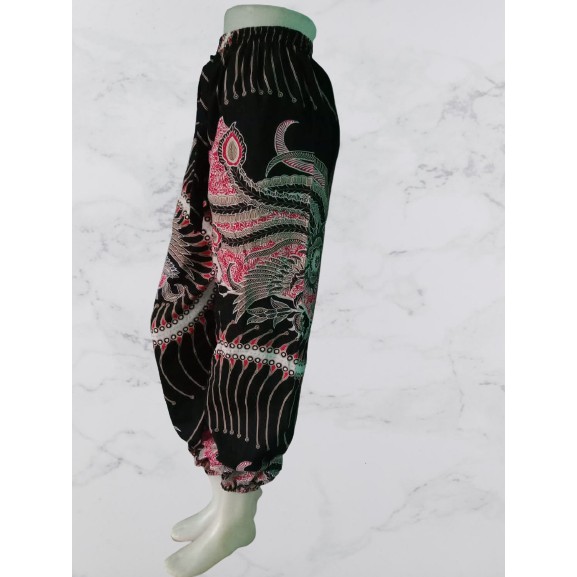 Celan Jogger motif batik kotak abstrak / Celana Kasual / Celana Santai / Celana pria / celana Wanita