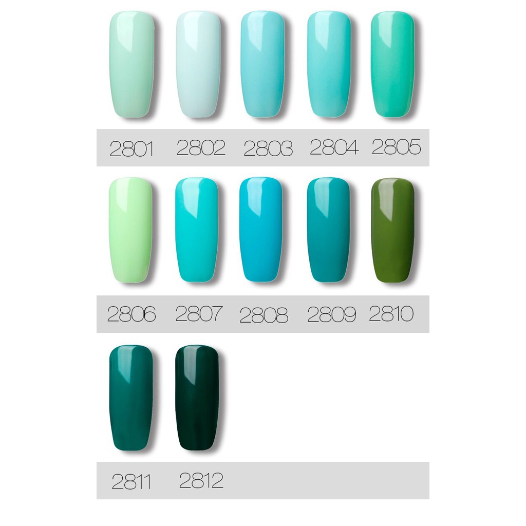 GREEN SERIES ROSALIND GEL NAIL POLISH UV LED / Kutek / Cat Kuku / UV Gel Polish ROSALIND