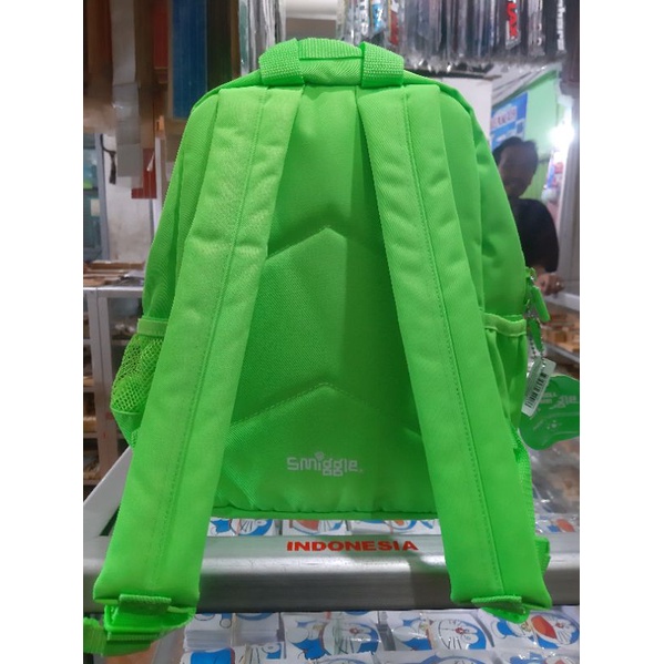 Tas Smiggle Mini Backpack Neon Green