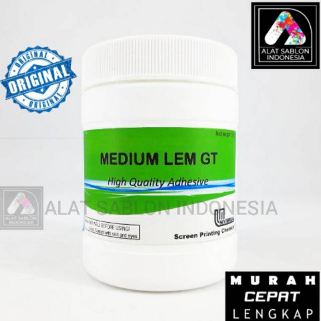 

LEM MEDIUM GT ALAT SABLON 500GR