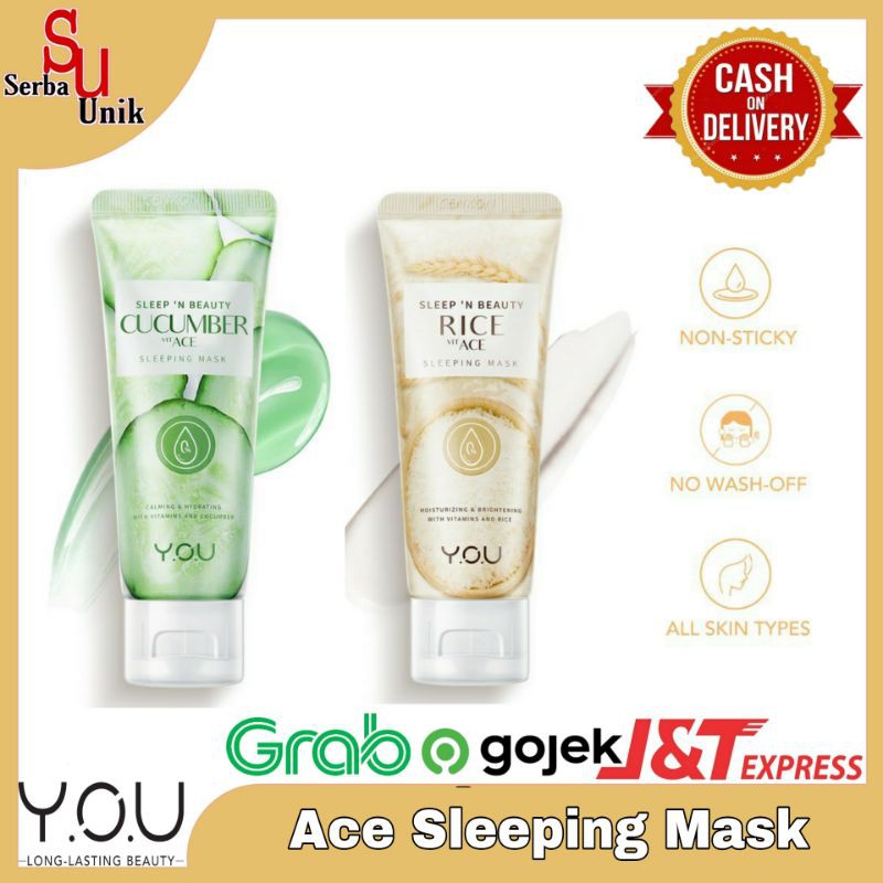 You Sleep N Beauty Ace Sleeping Mask / Masker Wajah 50g