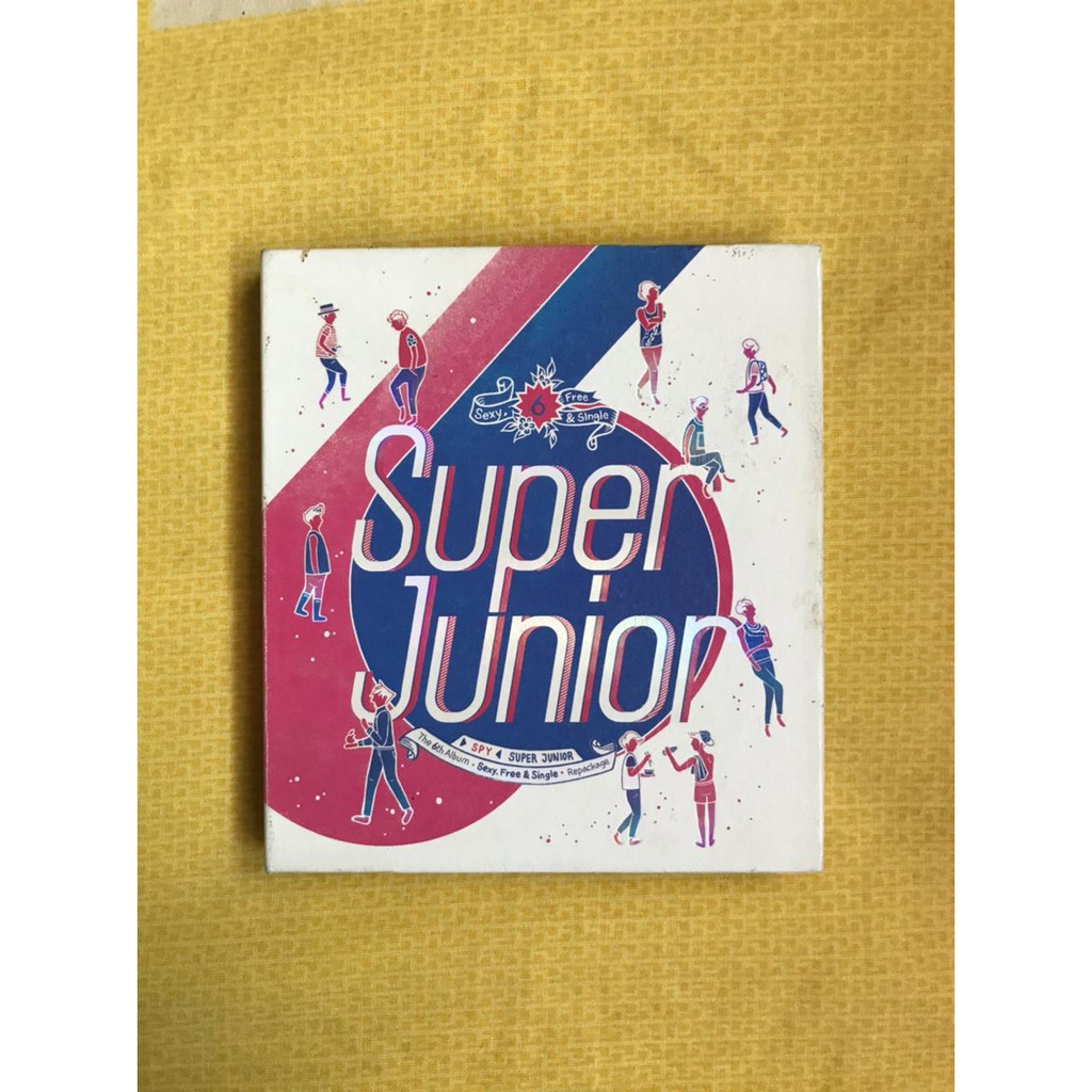 [Preloved Dipakelagi] Super Junior SPY Album Korea ORI