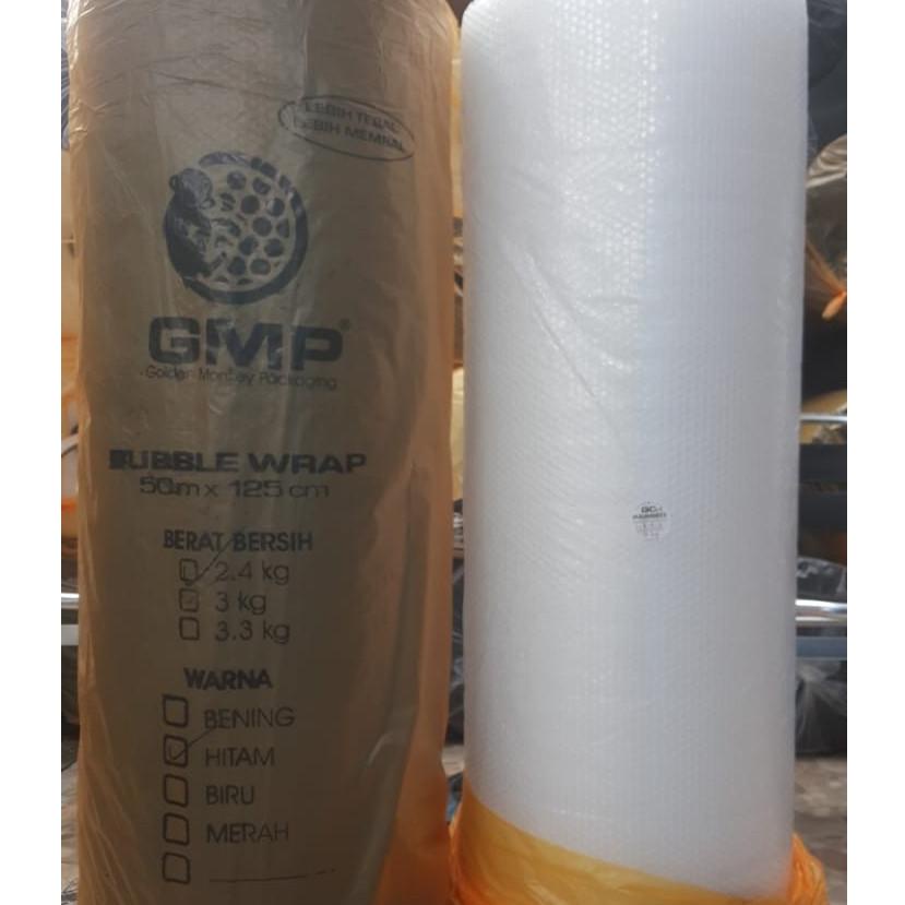 

[PRODUK HIHJZ] BUBBLE WRAP GMP 2.3KG ukuran 50mx125cm[Cargo 1 Resi 1 Roll] FMI