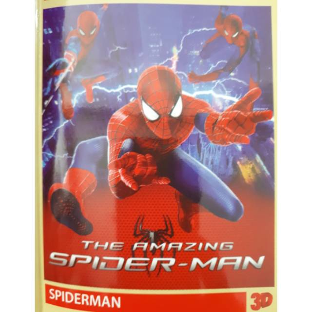 Selimut Panel Bonita Spiderman uk. 160x200