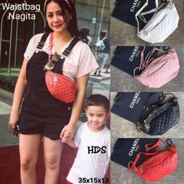 Tas Waistbag NAGITAA Best Seller / Bukan Produk Branded / TAS WANITA WAISTBAG