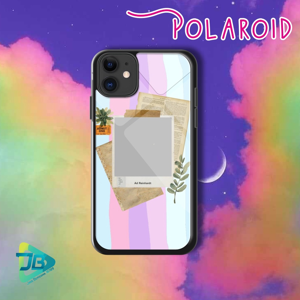 HARDCASE 2D GLOSSY POLAROID OPPO VIVO XIAOMI SAMSUNG REALME IPHONE ALL TYPE JB4714