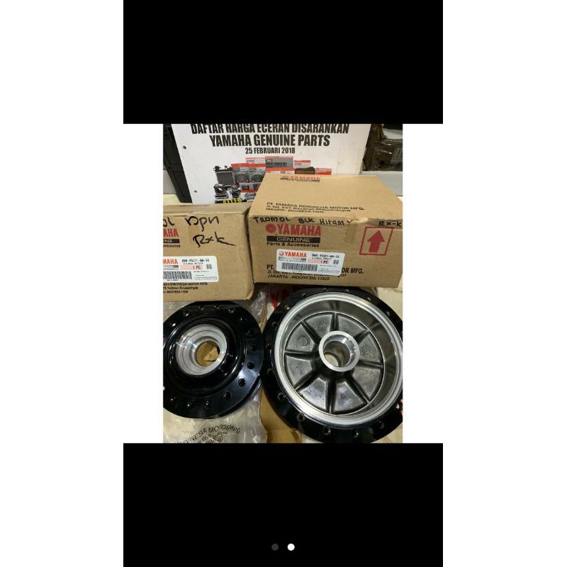 tromol rx king depan belakang ori yamaha