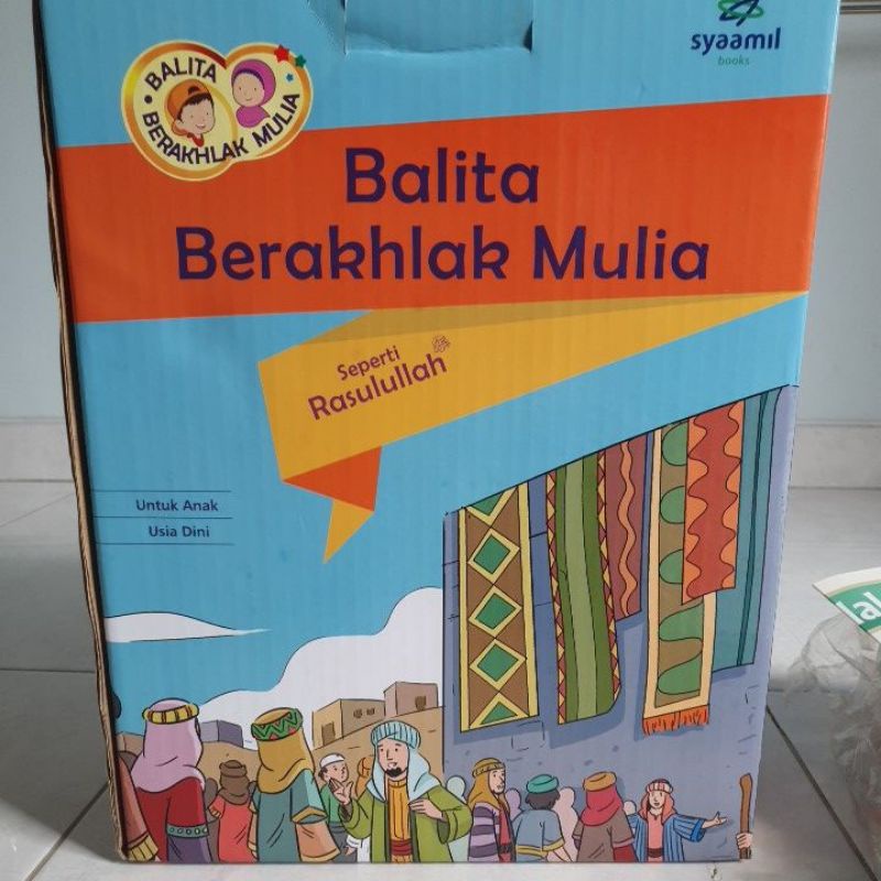 Booked by @Yuli_rahm05 -- PRELOVED Paket Buku BALITA BERAKHLAK MULIA