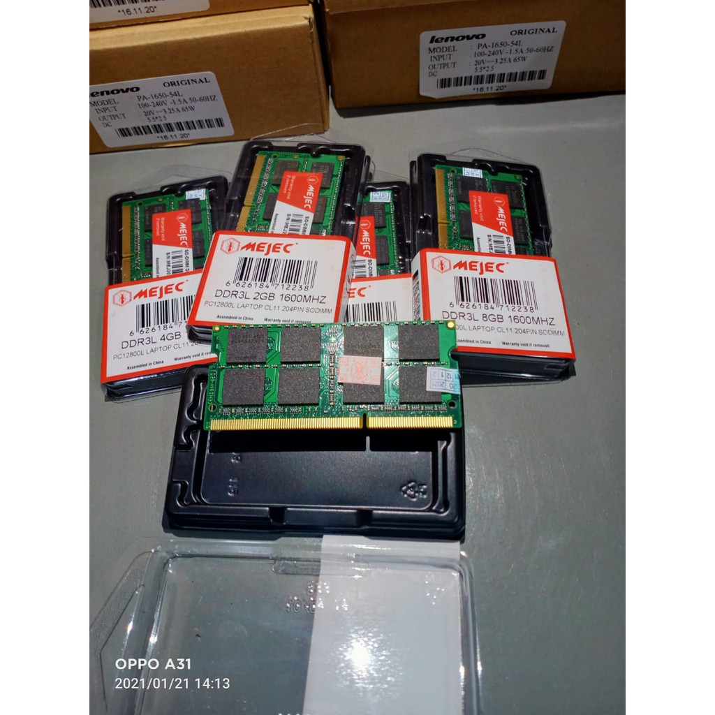 RAM DDR3 SODimm V-GeN RESCUE 8GB PC12800/1600Mhz (Memory Laptop VGEN) ORIGINL Garansi RESMI