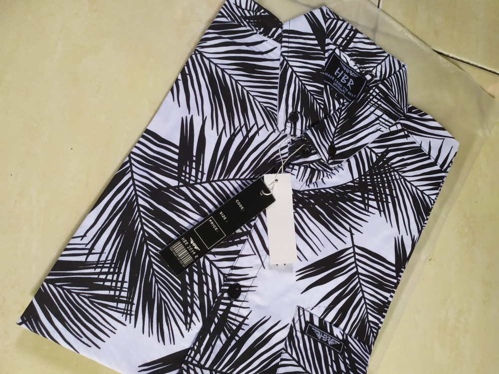 Hem Pria Distro Lengan Pendek Motif Surfing