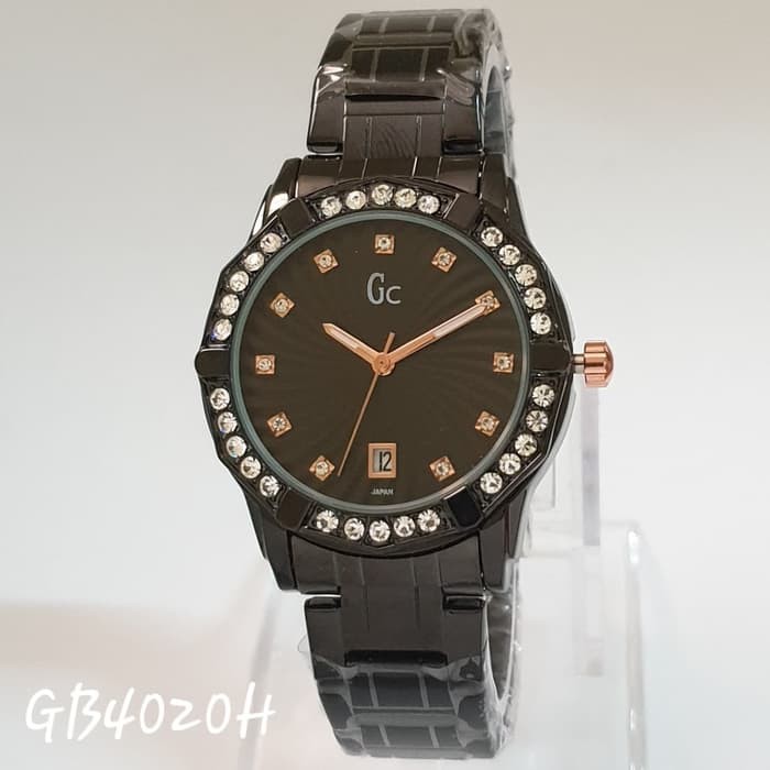 [ TERBARU ] JAM TANGAN WANITA GC DATE RANTAI 2 WARNA ORIGINAL CEWEK ANALOG GRATIS ONGKIR MURAH KEREN